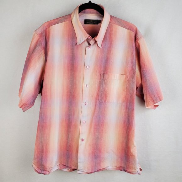 Bugatchi Uomo Shirt Button-Down  Size L - Picture 8 of 8